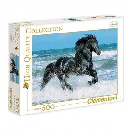 black horse - 500 pieces - High Quality Collection