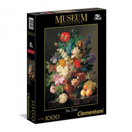 Van Dael - Flowers in Vase - 1000 pieces - Museum Collection