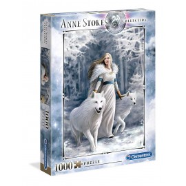 Winter Guardians - 1000 Pieces - Anne Stokes Collection
