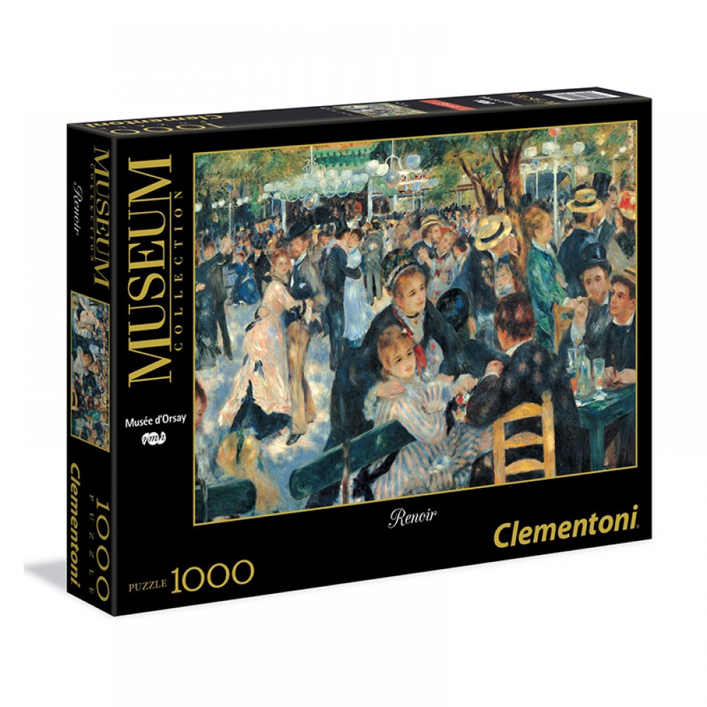 پازل کلمنتونی 1000 تکه رقص در مولن 31412 پازل کلمنتونی 1000 تکه رقص در مولن 31412