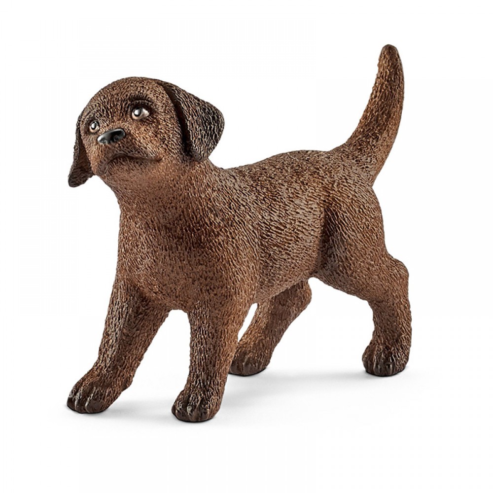 فیگور اشلایش مدل توله سگ لابرادور 13835 فیگور اشلایش مدل توله سگ لابرادور 13835