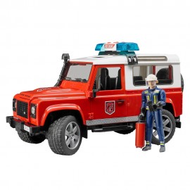 Bruder Land Rover Fire Department 02596